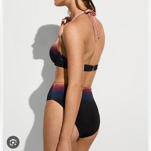 VS sunset ombré high waist swim bottoms